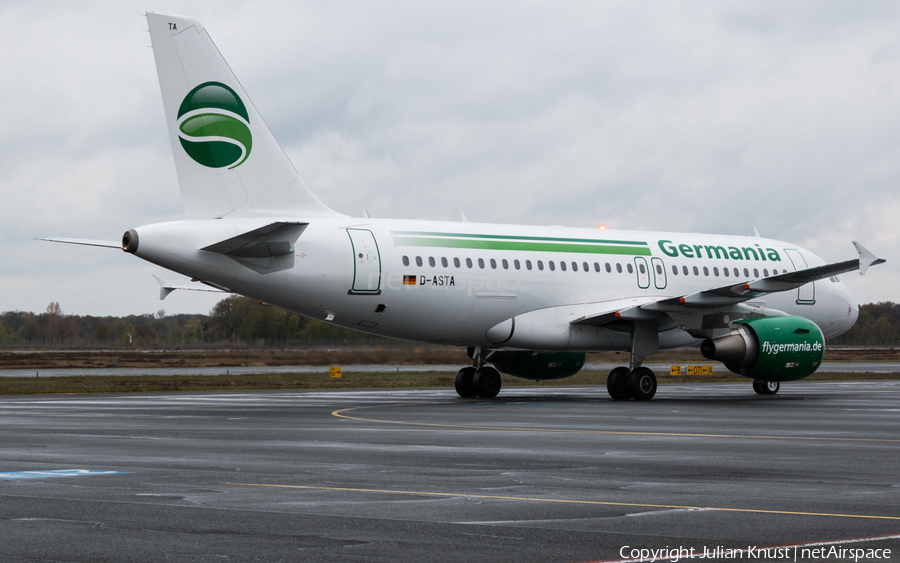 Germania Airbus A319-112 (D-ASTA) | Photo 106808