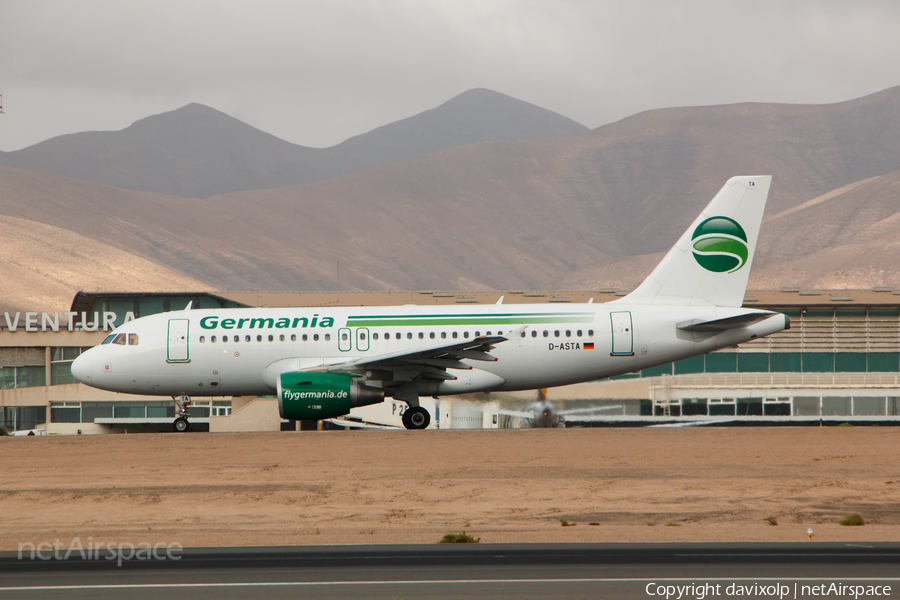 Germania Airbus A319-112 (D-ASTA) | Photo 365710