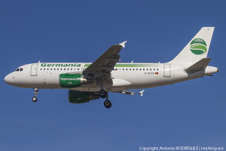 Germania Airbus A319-112 (D-ASTA) | Photo 162813