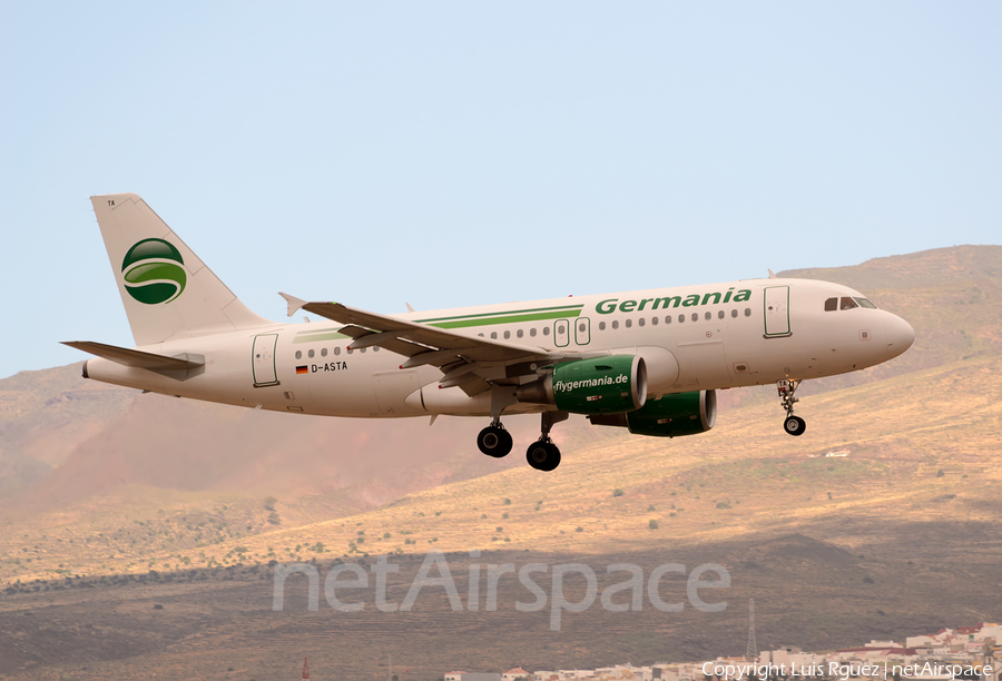 Germania Airbus A319-112 (D-ASTA) | Photo 251920