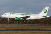 Germania Airbus A319-112 (D-ASTA) at  Schwerin-Parchim, Germany