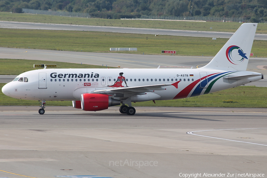 Gambia Bird (Germania) Airbus A319-112 (D-ASTB) | Photo 407566