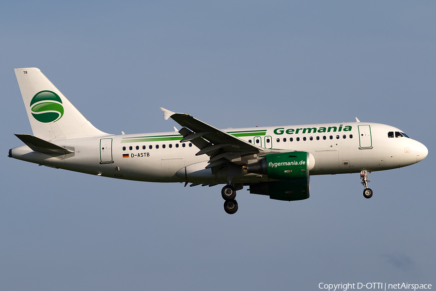 Germania Airbus A319-112 (D-ASTB) | Photo 184016