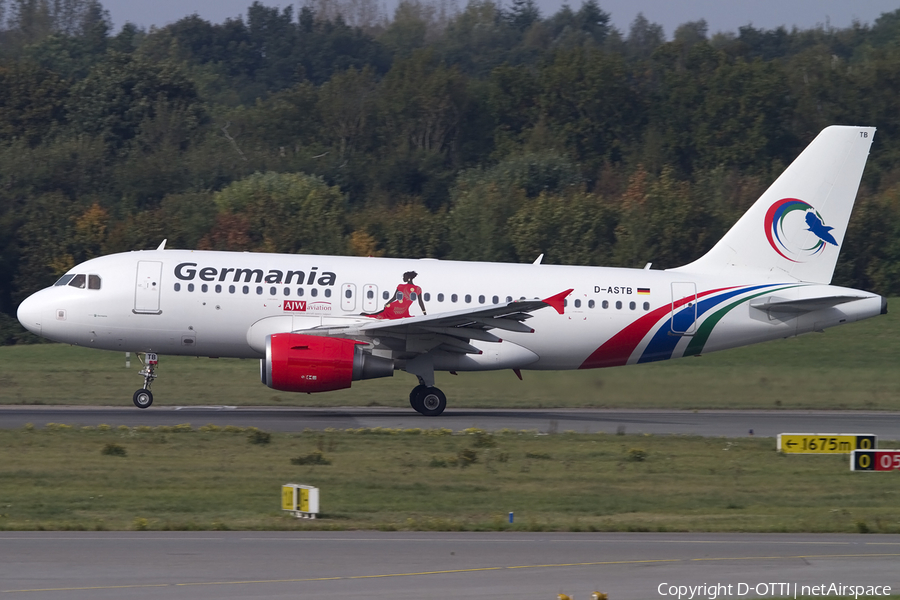 Germania Airbus A319-112 (D-ASTB) | Photo 454507