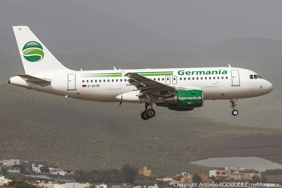 Germania Airbus A319-112 (D-ASTB) | Photo 136000