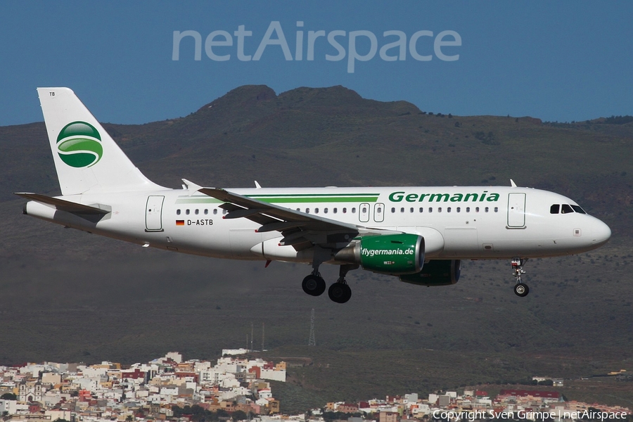 Germania Airbus A319-112 (D-ASTB) | Photo 155609