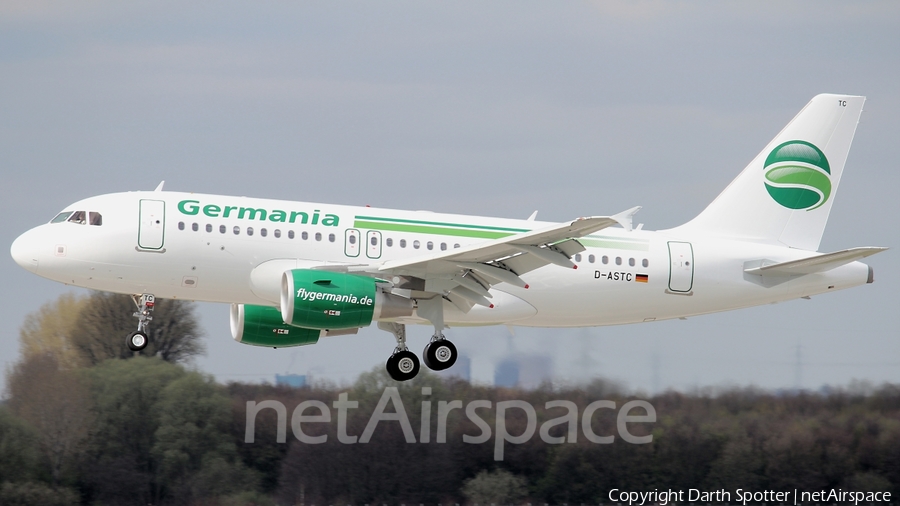 Germania Airbus A319-112 (D-ASTC) | Photo 206181