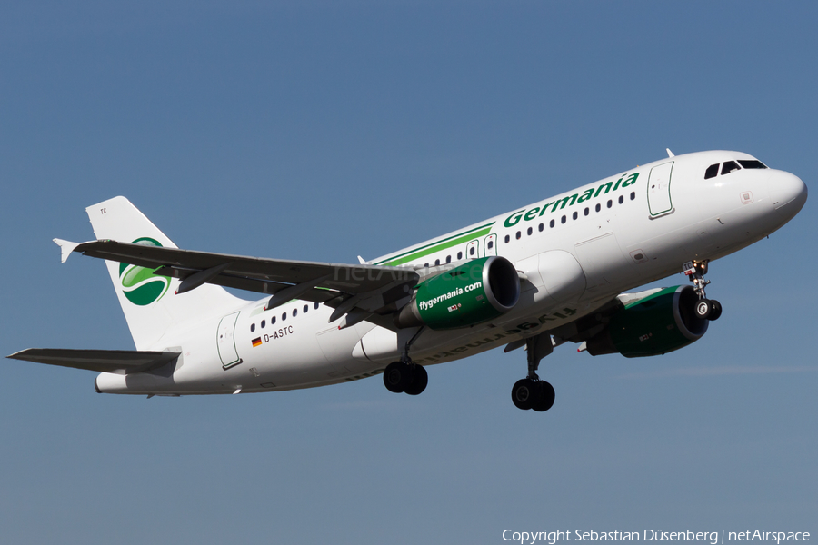 Germania Airbus A319-112 (D-ASTC) | Photo 152057