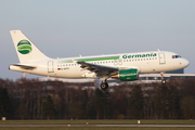 Germania Airbus A319-112 (D-ASTC) at  Hamburg - Fuhlsbuettel (Helmut Schmidt), Germany