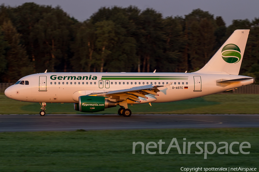 Germania Airbus A319-112 (D-ASTC) | Photo 179775