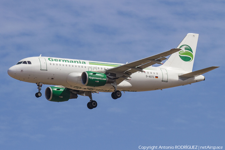 Germania Airbus A319-112 (D-ASTC) | Photo 263310