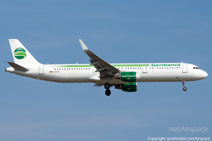 Germania Airbus A321-211 (D-ASTD) | Photo 102261