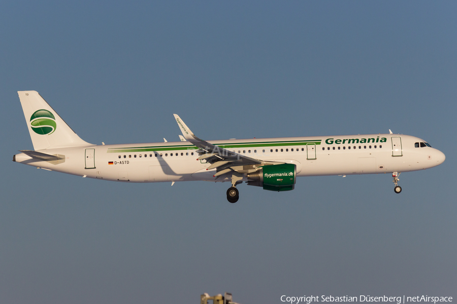 Germania Airbus A321-211 (D-ASTD) | Photo 128954