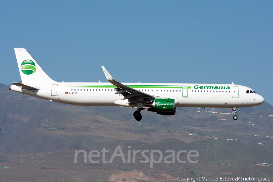 Germania Airbus A321-231 (D-ASTE) | Photo 129891
