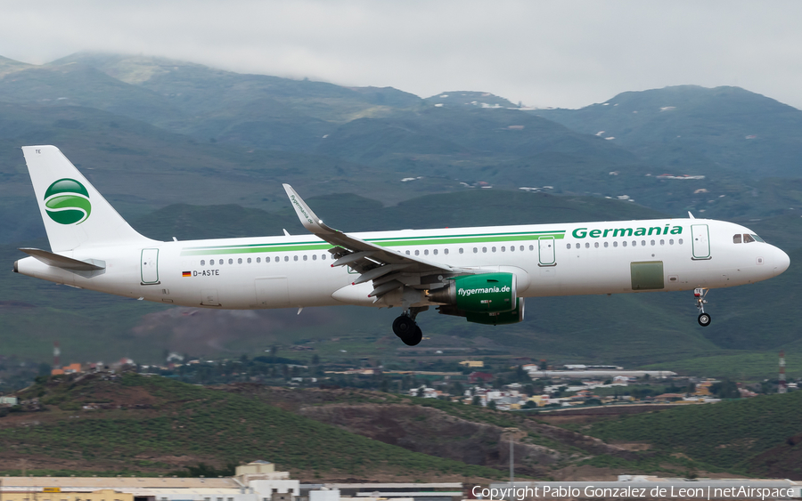 Germania Airbus A321-231 (D-ASTE) | Photo 339661