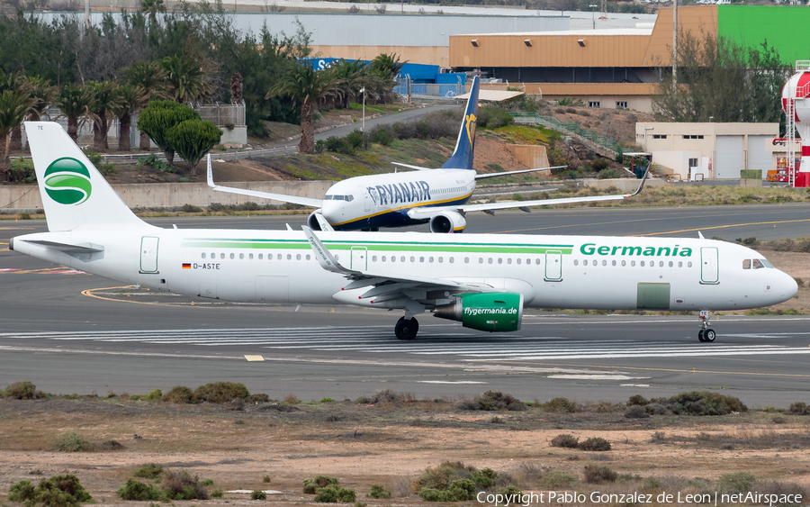 Germania Airbus A321-231 (D-ASTE) | Photo 339662