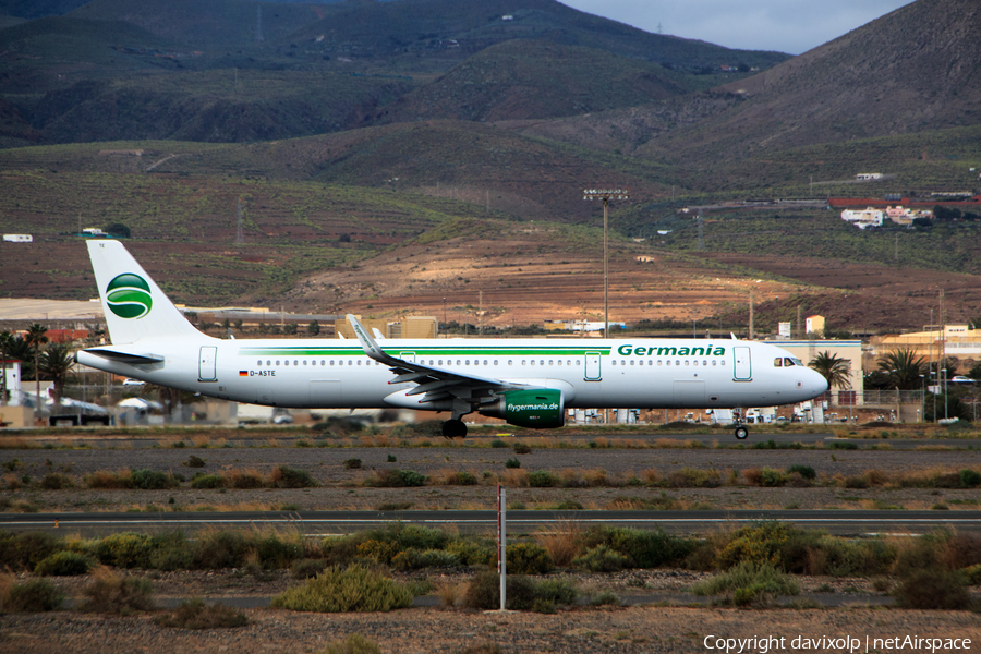 Germania Airbus A321-231 (D-ASTE) | Photo 365449