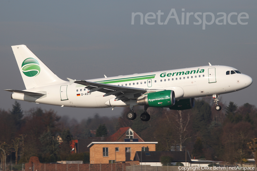Germania Airbus A319-112 (D-ASTF) | Photo 218821