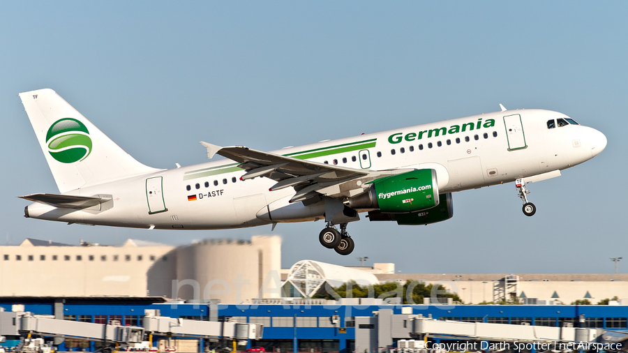 Germania Airbus A319-112 (D-ASTF) | Photo 264140
