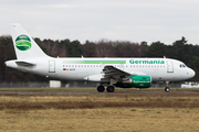 Germania Airbus A319-112 (D-ASTK) at  Münster/Osnabrück, Germany