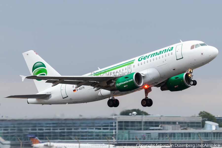 Germania Airbus A319-112 (D-ASTK) | Photo 265344