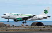 Germania Airbus A319-112 (D-ASTK) at  Gran Canaria, Spain