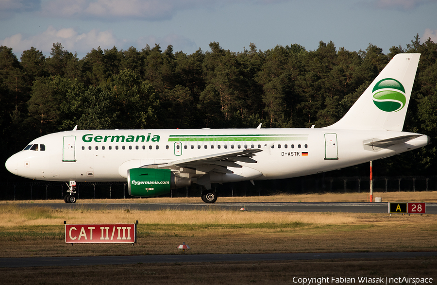 Germania Airbus A319-112 (D-ASTK) | Photo 258622
