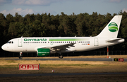 Germania Airbus A319-112 (D-ASTK) at  Nuremberg, Germany