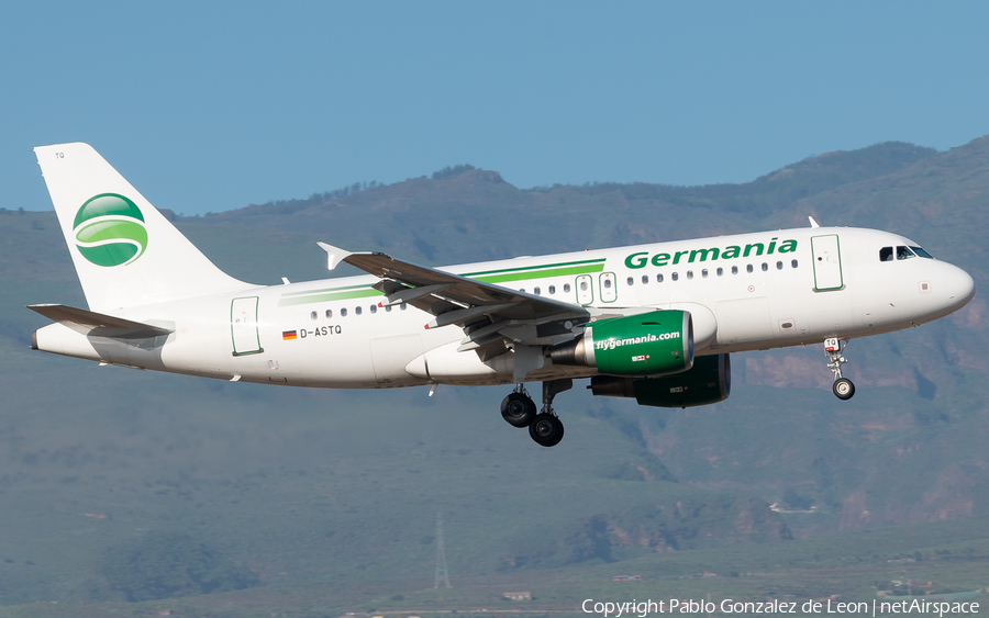 Germania Airbus A319-112 (D-ASTQ) | Photo 339658