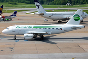 Germania Airbus A319-112 (D-ASTR) at  Hamburg - Fuhlsbuettel (Helmut Schmidt), Germany