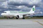Germania Airbus A319-112 (D-ASTR) at  Rostock-Laage, Germany