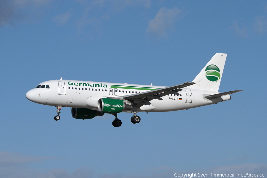 Germania Airbus A319-112 (D-ASTT) | Photo 102401