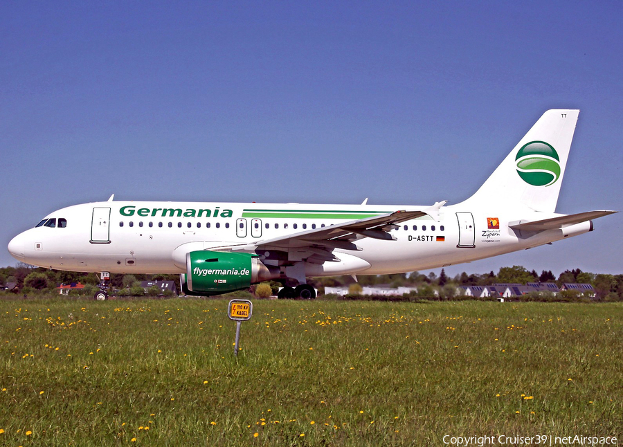Germania Airbus A319-112 (D-ASTT) | Photo 159288