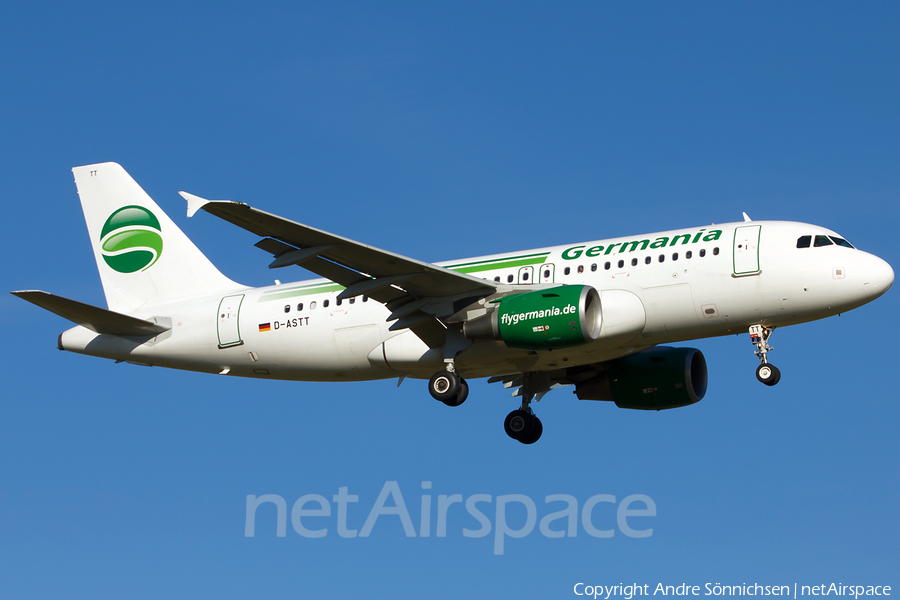 Germania Airbus A319-112 (D-ASTT) | Photo 72889