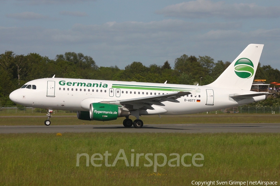 Germania Airbus A319-112 (D-ASTT) | Photo 77411