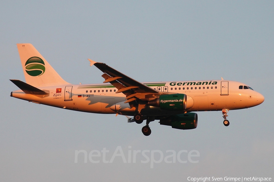 Germania Airbus A319-112 (D-ASTT) | Photo 80289