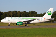 Germania Airbus A319-112 (D-ASTT) at  Hamburg - Fuhlsbuettel (Helmut Schmidt), Germany