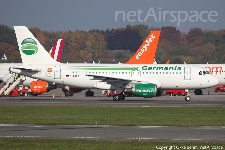 Germania Airbus A319-112 (D-ASTT) | Photo 90104