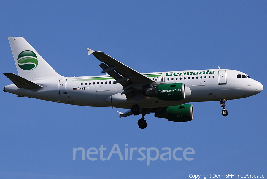 Germania Airbus A319-112 (D-ASTT) | Photo 419135