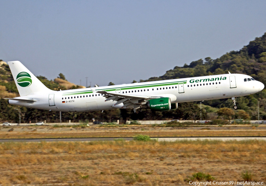 Germania Airbus A321-211 (D-ASTV) | Photo 293505