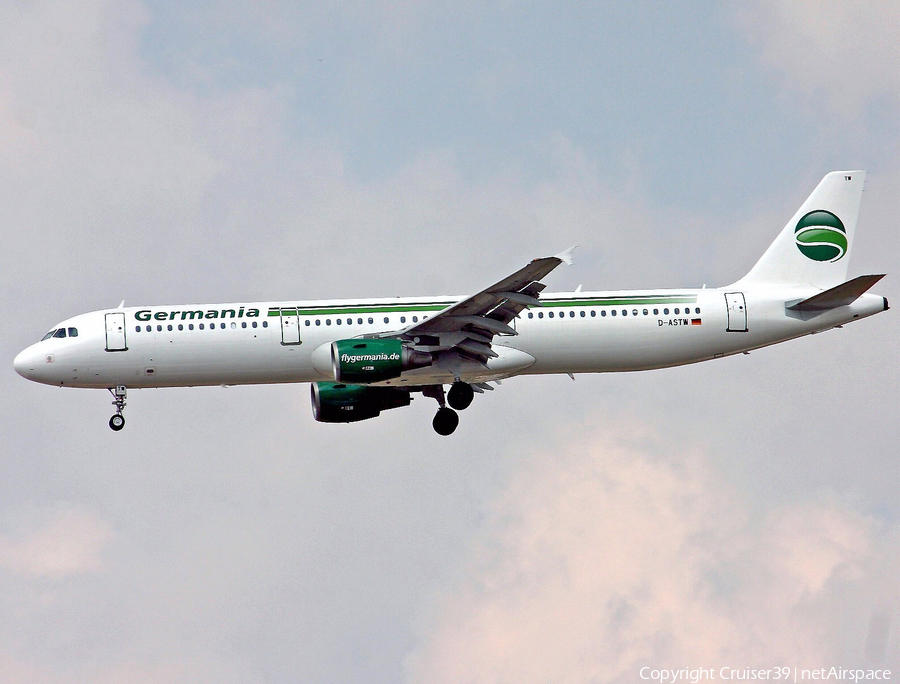 Germania Airbus A321-211 (D-ASTW) | Photo 89279