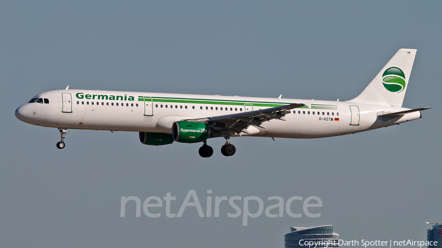 Germania Airbus A321-211 (D-ASTW) | Photo 281550
