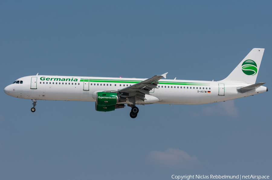 Germania Airbus A321-211 (D-ASTW) | Photo 245905