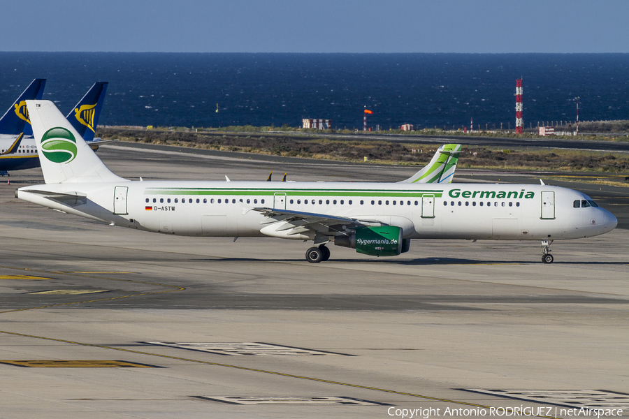 Germania Airbus A321-211 (D-ASTW) | Photo 157597