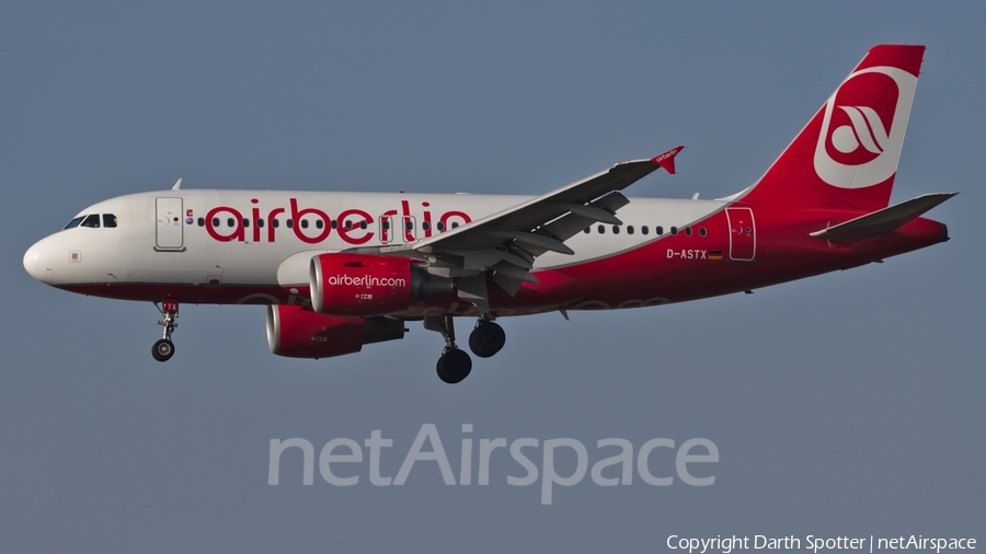 Air Berlin Airbus A319-112 (D-ASTX) | Photo 226697