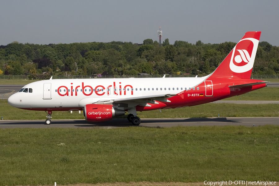 Air Berlin Airbus A319-112 (D-ASTX) | Photo 437031