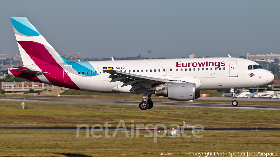 Eurowings Airbus A319-112 (D-ASTX) | Photo 372367