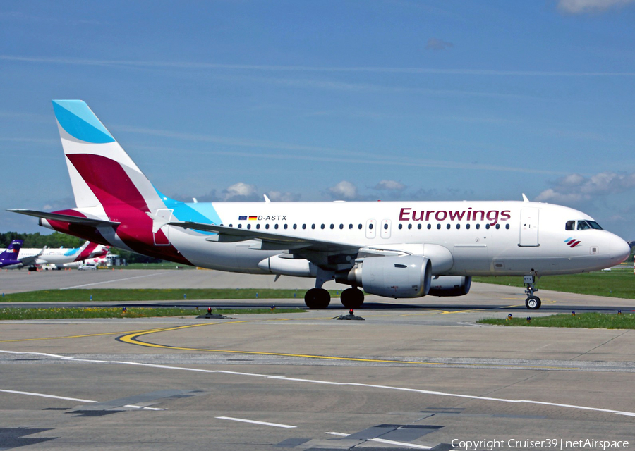 Eurowings Airbus A319-112 (D-ASTX) | Photo 215277