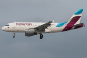 Eurowings Airbus A319-112 (D-ASTX) at  Hamburg - Fuhlsbuettel (Helmut Schmidt), Germany