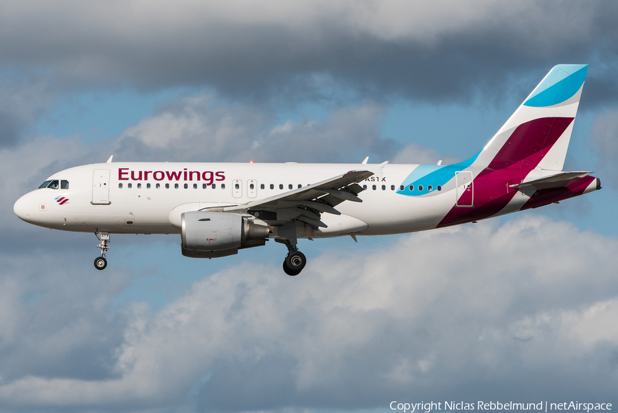 Eurowings Airbus A319-112 (D-ASTX) | Photo 334009